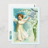 ベビーエンジェルブルーベル ポストカード (正面/裏面)