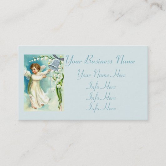 ベビーエンジェルブルーベル 名刺 (正面)