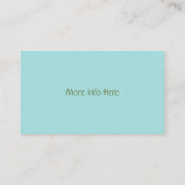 ベビーエンジェルブルーベル 名刺 (裏面)