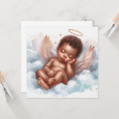 ベビーエンジェル生まれたばかりの カード (正面/裏面インサイチュ)