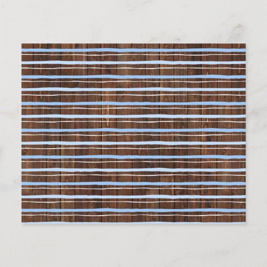 ベビーオウムカウボーイベビーシャワーカードへの願い チラシ (裏面)