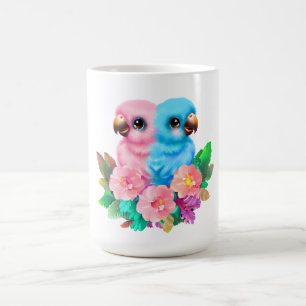 ベビーオウム双生児 コーヒーマグカップ