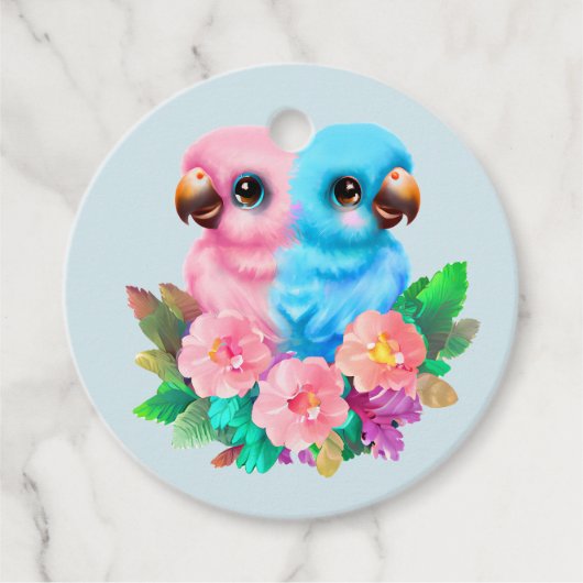 ベビーオウム双生児 フェイバータグ (正面)