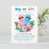 ベビーオウム双生児 招待状 (スタンド正面)