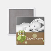 ベビーオウル/ 写真 マグネット (正面/裏面)