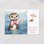 ベビーオッターガールブックスベビー エンクロージャーカード (裏面)