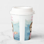 ベビーオッターガールベビーシャワー 紙コップ (右)