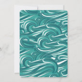 ベビーオッターベビーシャワー招待状 招待状 (裏面)