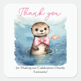 ベビーオッター赤ちゃんシャワー スクエアシール