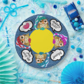 ベビーオベビーパーティー商品紙プレート ペーパープレート (パーティー)