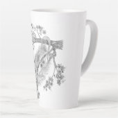 ベビーオポッサム（ツリー内） カフェラテマグ (右アングル)