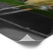 ベビーオリオールの鳥の部分色 ポスター (角)