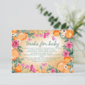 ベビーオレンジピンク花リトルかわいこちゃん エンクロージャーカード (スタンド正面)