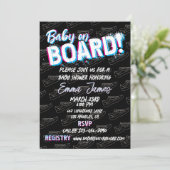 ベビーオンスケートボードシューズ男女兼用- - 招待状 (スタンド正面)