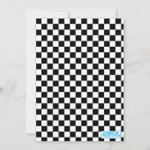 ベビーオンスケートボードシューズ – Boy - 招待状 (裏面)