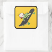 ベビーオンスケートボード スクエアシール (バッグ)