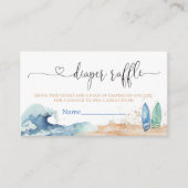 ベビーオンボードおむつラッフル要求エンクロージャカード エンクロージャーカード (正面)