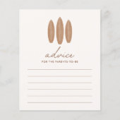 ベビーオンボードアドバイスベビーシャワーゲーム (正面)