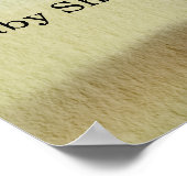 ベビーオンボードウェルカムベビーシャワー ポスター (角)