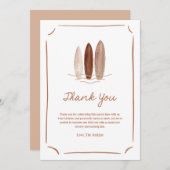 ベビーオンボードサマーベビーシャワー サンキューカード (正面/裏面)