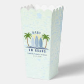 ベビーオンボードサーフィンスプラッシュブルー男の赤ちゃんシャワー フェイバーボックス (正面)