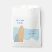 ベビーオンボードサーフィンビーチベビーシャワー フェイバーバッグ (正面)