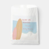ベビーオンボードサーフィンビーチベビーシャワー フェイバーバッグ (正面)