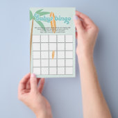 ベビーオンボードサーフィンベビーシャワービンゴフライヤー チラシ (ハンドル)