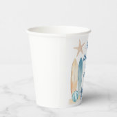 ベビーオンボードサーフビーチベビーシャワー 紙コップ (右)