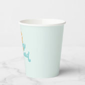 ベビーオンボードサーフビーチベビーシャワー 紙コップ (左)