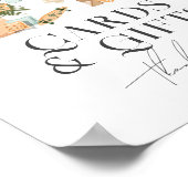 ベビーオンボードサーフベビーシャワーカード&ギフトサイン ポスター (角)