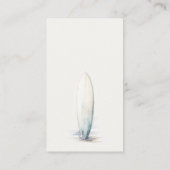 ベビーオンボードサーフボードおむつラッフルベビーシャワー エンクロージャーカード (裏面)