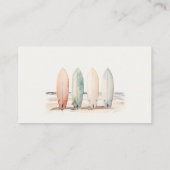 ベビーオンボードサーフボードディスプレイシャワーベビーシャワー エンクロージャーカード (裏面)