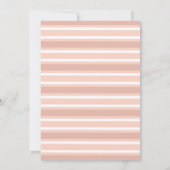 ベビーオンボードサーフボードビーチベビーシャワー 招待状 (裏面)