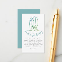 ベビーオンボードサーフボードブック男の赤ちゃんシャワー