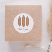 ベビーオンボードサーフボードベビーシャワーありがとう ラウンドシール