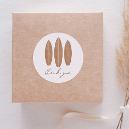 ベビーオンボードサーフボードベビーシャワーありがとう ラウンドシール