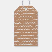 ベビーオンボードサーフボードベビーシャワー ギフトタグ (裏面)