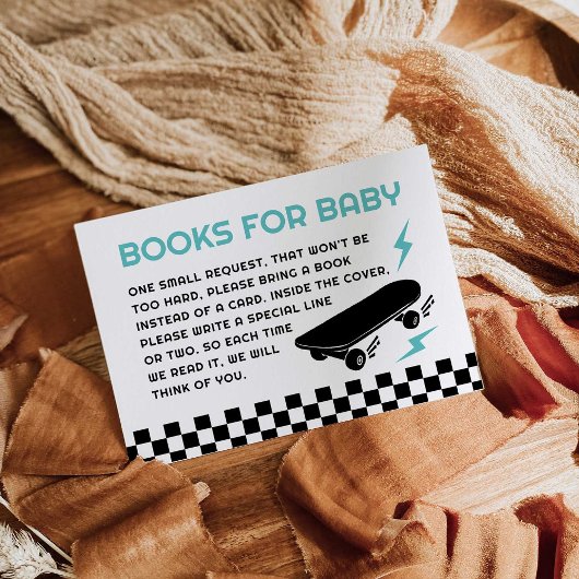 ベビーオンボードスケートボードブックベビーカード エンクロージャーカード