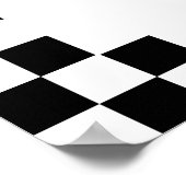 ベビーオンボードスケートボードベビーシャワーウェルカムサイン ポスター (角)