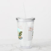 ベビーオンボードトロピカルサーフニュートラルベビーシャワー アクリルタンブラー (左)