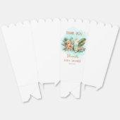 ベビーオンボードトロピカルサーフニュートラルベビーシャワー フェイバーボックス (見開き)