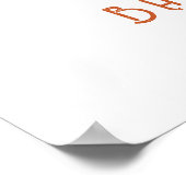 ベビーオンボードトロピカルサーフニュートラルベビーシャワー ポスター (角)