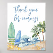 ベビーオンボードビーチサンキュー来の ポスター (正面)