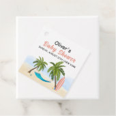 ベビーオンボードビーチサーフィンベビーシャワー フェイバータグ (インサイチュ)