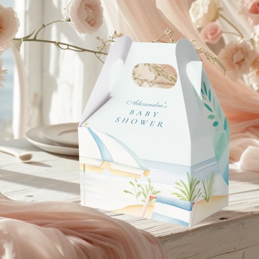 ベビーオンボードビーチサーフベビーシャワー フェイバーボックス