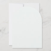 ベビーオンボードビーチサーフベビーシャワー 招待状 (裏面)