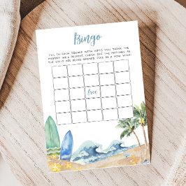 ベビーオンボードビーチベビーシャワービンゴゲーム