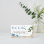 ベビーオンボードビーチベビーシャワーブックベビー エンクロージャーカード (スタンド正面)
