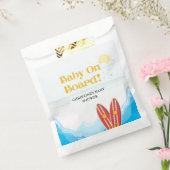 ベビーオンボードビーチベビーシャワー感謝していユー フェイバーバッグ (封をした状態)